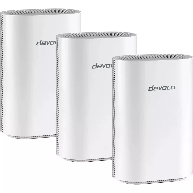Tinklinio „Wi‑Fi“ sistema Devolo BE6500 „WiFi 7“ 3 vnt. rinkinys (baltos)