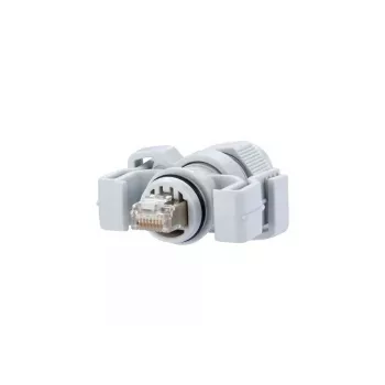 Laidų jungtis RJ45 METZ CONNECT 130906-03-E pilka