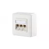 RJ-45 lizdas BTR NETCOM 1309130002-E Baltas