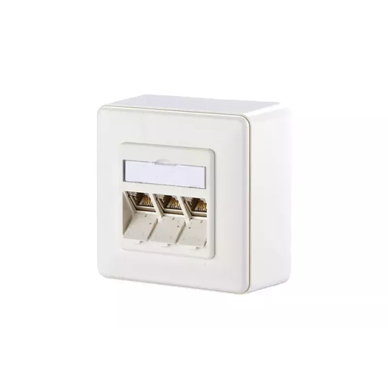 RJ-45 lizdas BTR NETCOM 1309130002-E Baltas