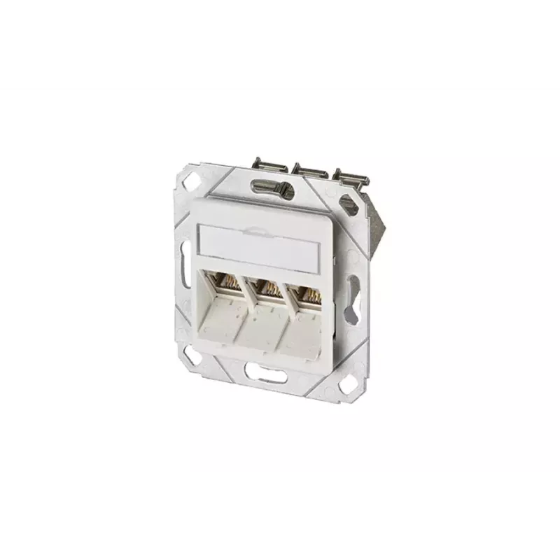 Kištukinis lizdas RJ-45 BTR NETCOM 1309131102-E Baltas
