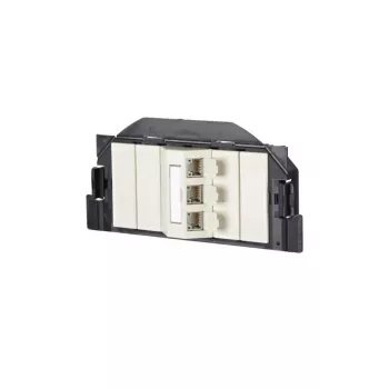 Lizdas RJ-45 Metz Connect 1309300301-E tinklo kabelis Cat 6a baltas