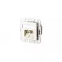 Kištukinis lizdas RJ-45 BTR 130C381101-I, Cat6a, balta