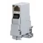 Laido jungtis RJ-45 METZ CONNECT 1401206113KE, pilka