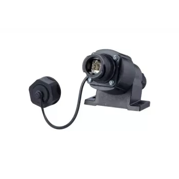 RJ-45 lizdas METZ CONNECT 1401110012KE juodas IP67