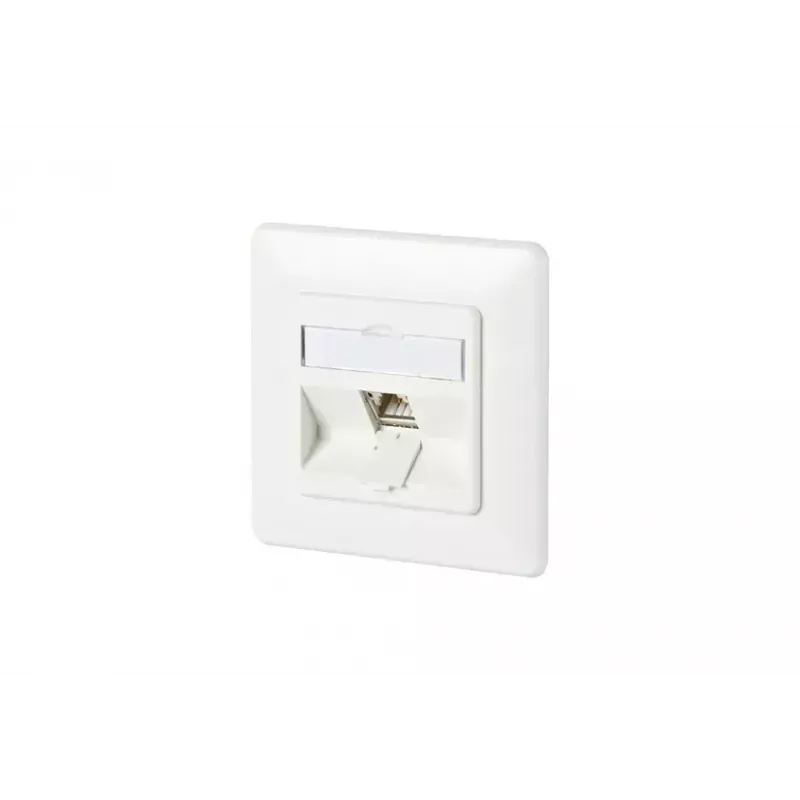 RJ-45 kištukinis lizdas BTR NETCOM 130B11D11002-E baltas
