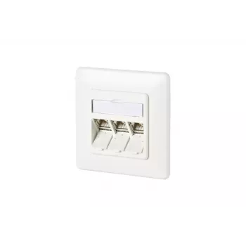 Kištukinis lizdas RJ-45 BTR NETCOM 130B11D31002-E baltas