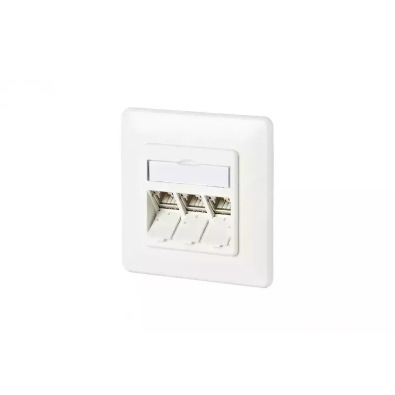 Kištukinis lizdas RJ-45 BTR NETCOM 130B11D31002-E baltas