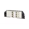 RJ-45 kištukinis lizdas BTR NETCOM 130B11S60301-E perlinės baltos spalvos