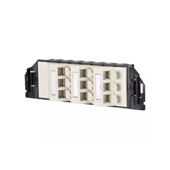 RJ-45 lizdas MetzConnect 130B11S90301-E juoda balta