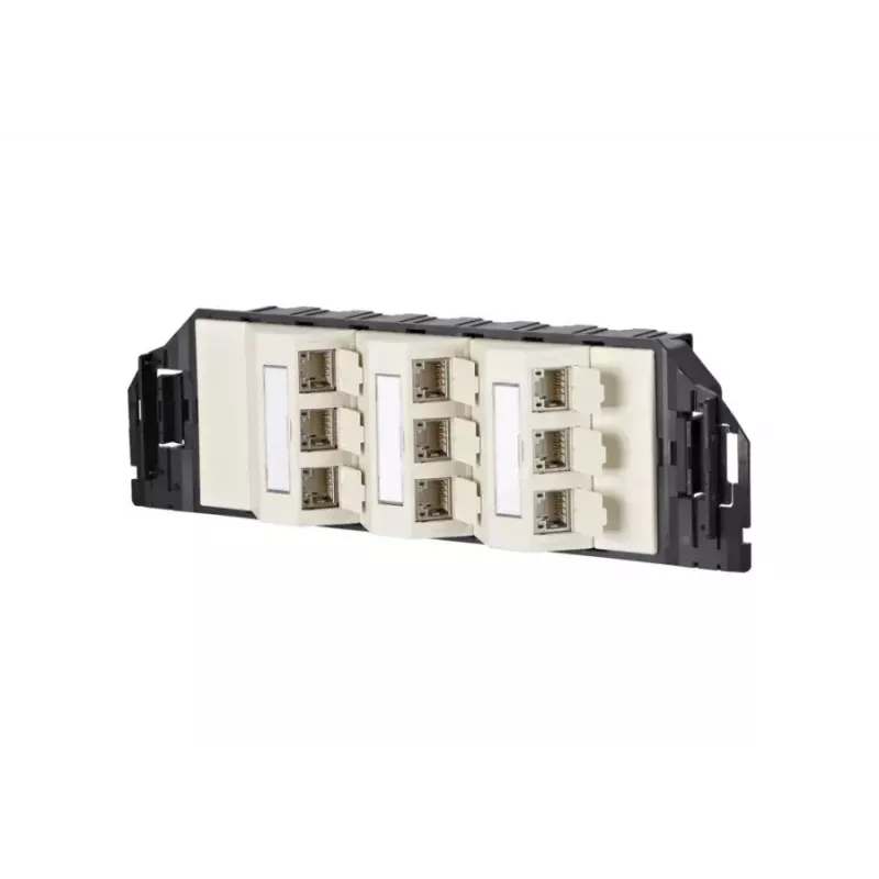 RJ-45 lizdas MetzConnect 130B11S90301-E juoda balta