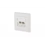 RJ-45 lizdas BTR NETCOM 130B12D21002-E White