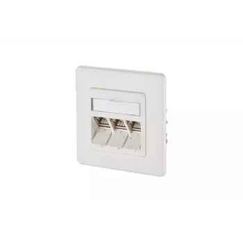 Kištukinis lizdas RJ-45 BTR NETCOM 130B12D31002-E balta
