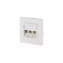 Kištukinis lizdas RJ-45 BTR NETCOM 130B12D31002-E balta