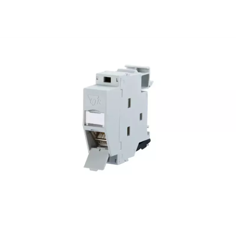 Kištukinis lizdas RJ-45 METZ CONNECT 130B127003-E pilkas