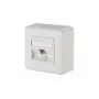 RJ-45 kištukinis lizdas BTR NETCOM 130B12D10002-E baltas