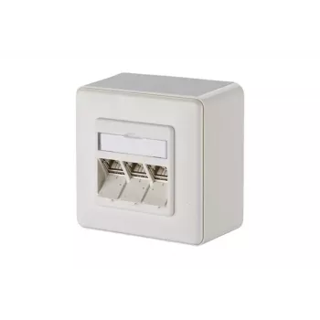 RJ-45 kištukinis lizdas BTR NETCOM 130B12D30002-E baltas