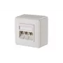 RJ-45 kištukinis lizdas BTR NETCOM 130B12D30002-E baltas