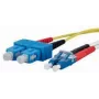 InfiniBand / šviesolaidinis kabelis METZ CONNECT 151P1EOJO20E 2 m 2x SC 2x LC geltonas