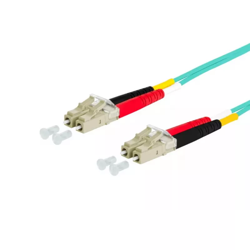 Šviesolaidinis kabelis METZ CONNECT 151J1JOJO80E LC I-V(ZN) H 8 m Aqua