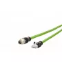 Tinklo kabelis METZ CONNECT 142M2X15100 RJ45 Ethernet Cat6 10m juodas