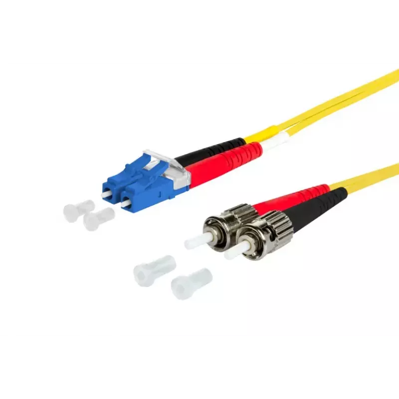 Skaidulinis optinis kabelis METZ CONNECT 151P1JOAO30E LC 2x ST I-V(ZN) H 3 m Geltonas
