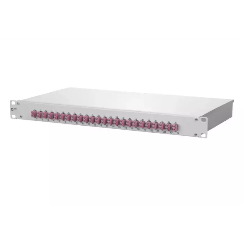 Patch Panel METZ CONNECT 1502577524-E LC 1U Pilka