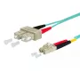 Šviesolaidinis kabelis METZ CONNECT 151J1EOJOA5E SC LC OM3 15 m Aqua