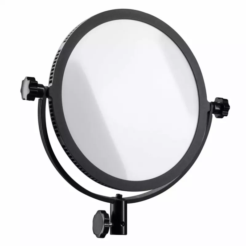 Walimex Pro LED Round 300 60 W LED šviestuvas su 60 lempučių, juodas