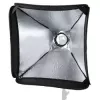 Softbox Walimex 16785 juodas sidabrinis baltas 600x400x600 mm
