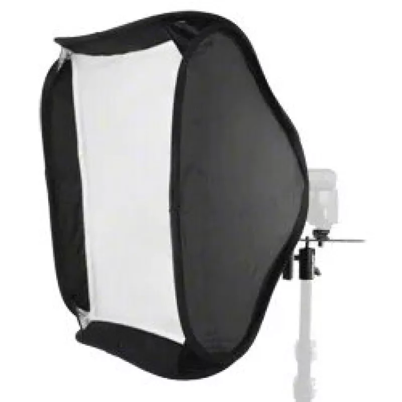 Softbox Walimex 16785 juodas sidabrinis baltas 600x400x600 mm
