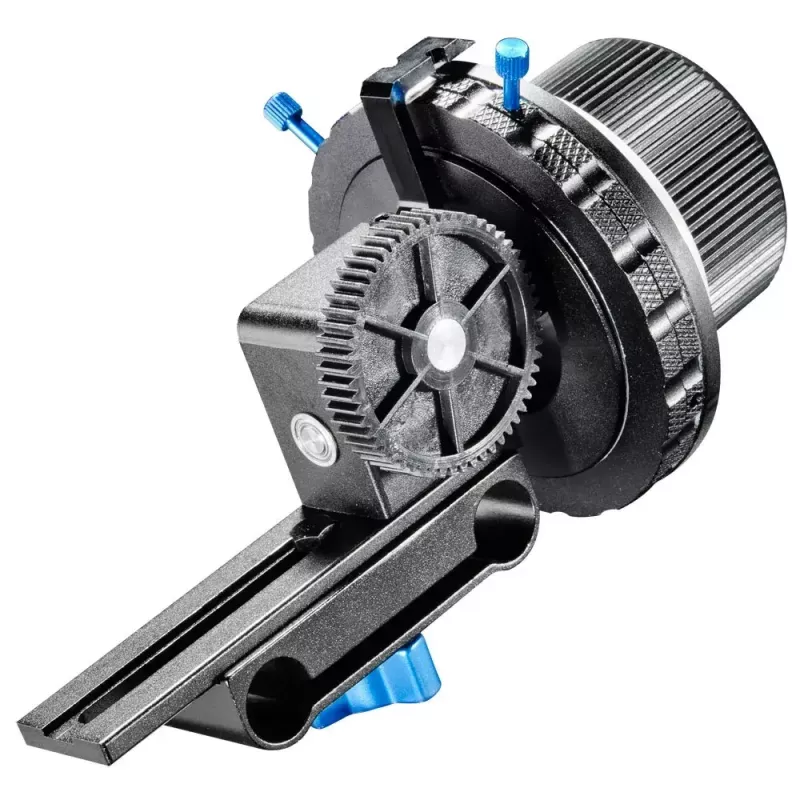 Walimex Follow Focus F3 Juoda Mėlyna Balta Aliuminis Plastikas 460 g