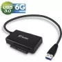 SATA adapteris FANTEC 2571 USB 3.2 Gen 1A 6G, skirtas SSD ir HDD