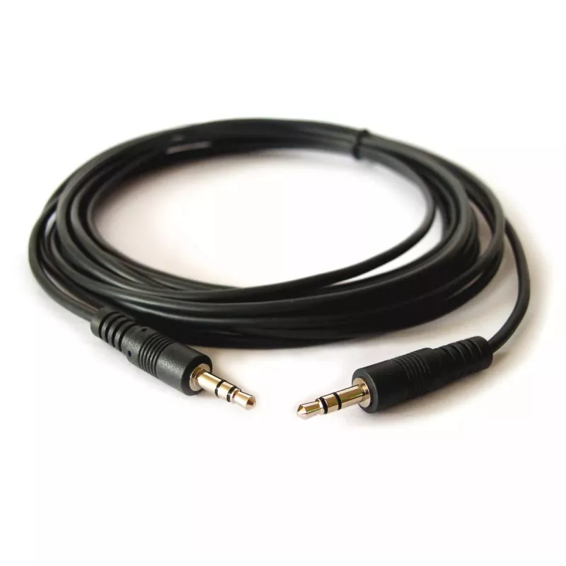Garso kabelis Kramer Electronics C-A35M/A35M-50 15,2 m 3,5 mm juodas