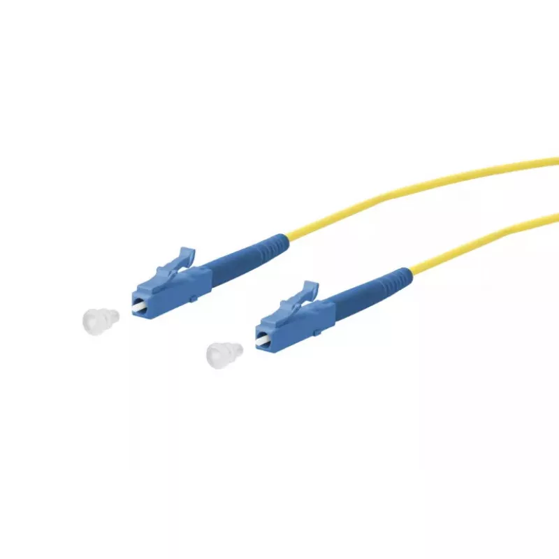 Skaidulinis optinis kabelis METZ CONNECT 151P3JOJO10E LC I-V(ZN) H 1 m Geltonas