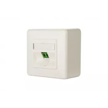 LC-D METZ CONNECT 1501207K1A-E baltas kištukinis lizdas