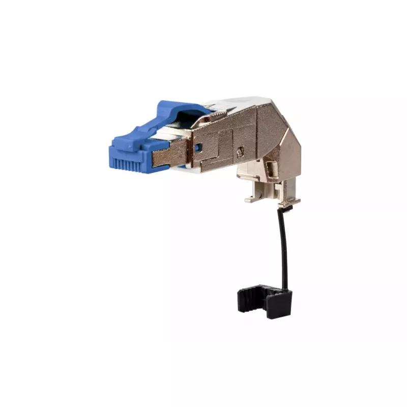 METZ CONNECT 40G RJ45 field plug pro 360 mėlynas vyriškas kištukas