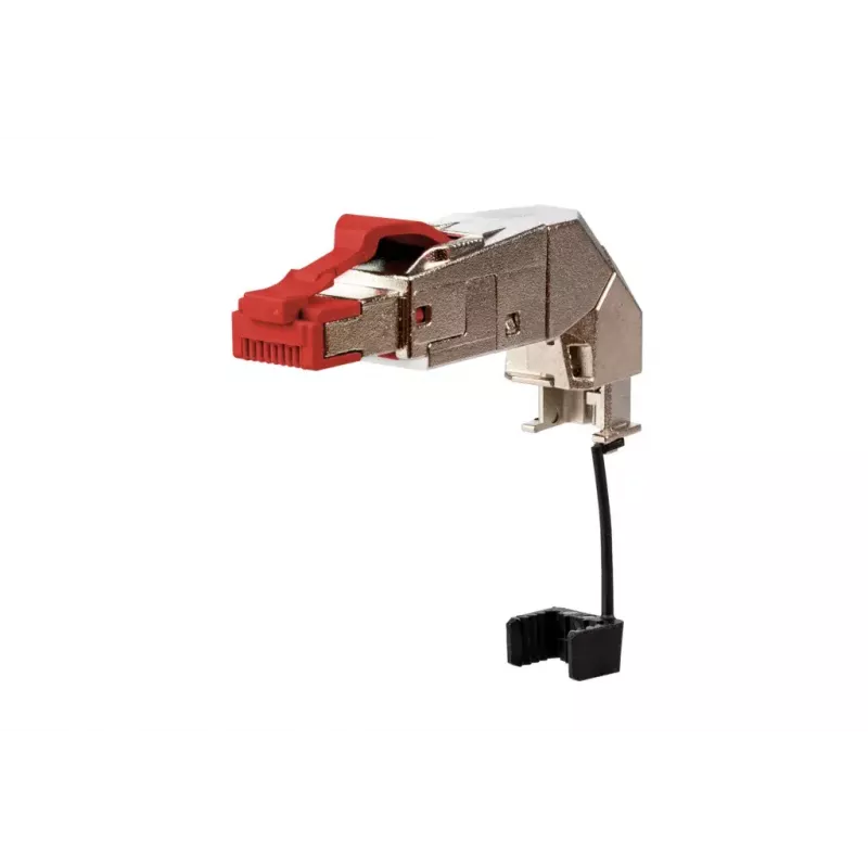 METZ CONNECT 25G RJ45 lauko kištukas pro 360 raudonas vyriškas be halogenų