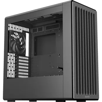 Mid Tower PC korpusas HAVN BF 360 ATX juodas su RGB ventiliatoriais