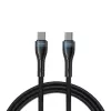 USB-C į USB-C laidas 1 m, 4smarts 540429, juodas, 0,48 Gbit/s