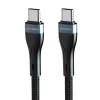 USB-C į USB-C laidas 1 m, 4smarts 540429, juodas, 0,48 Gbit/s