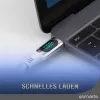 USB kabelis 4smarts 540954 3 m USB-C baltas USB 2.0 0,48 Gbit/s
