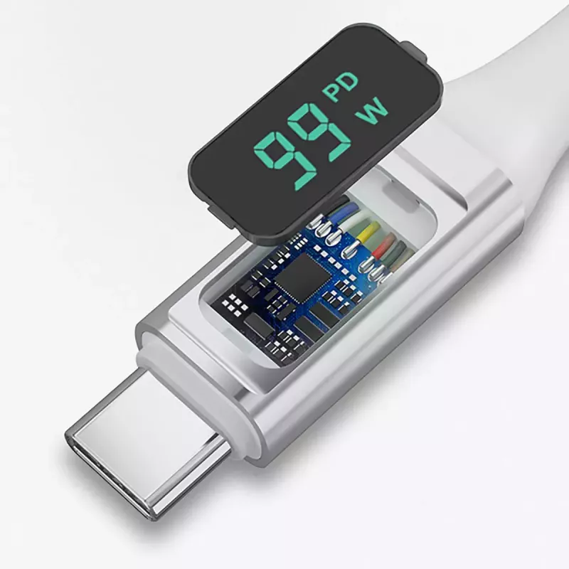 USB kabelis 4smarts 540954 3 m USB-C baltas USB 2.0 0,48 Gbit/s