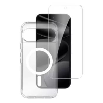 Mobiliojo telefono dėklas 4smarts, skirtas Google Pixel 10 – permatomas, tinka iki 16 cm (6,3 col.) ekranui