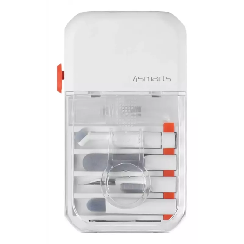 Valymo įrankių rinkinys 4smarts 541803 – TPU/ABS, įvairūs šereliai, 113×65×27 mm, 10 vnt.