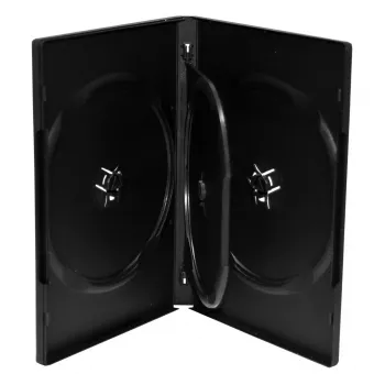 DVD dėklas MediaRange BOX35-3 Juodas 3 diskams
