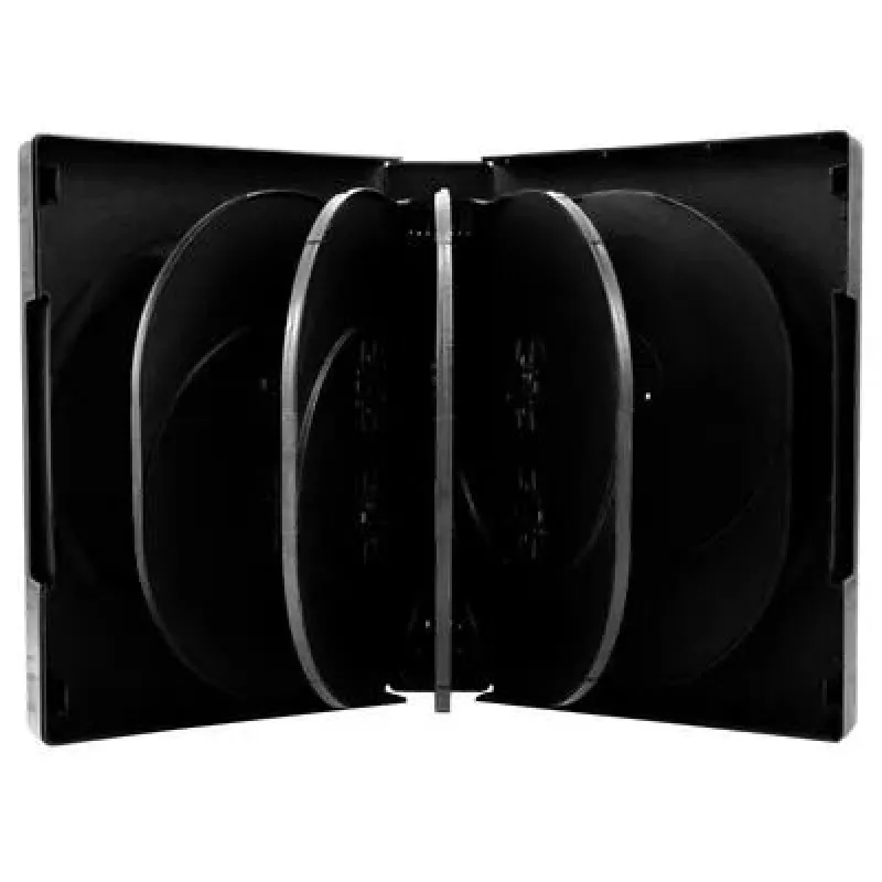 MediaRange DVD dėklas 12 diskų 39 mm juodas