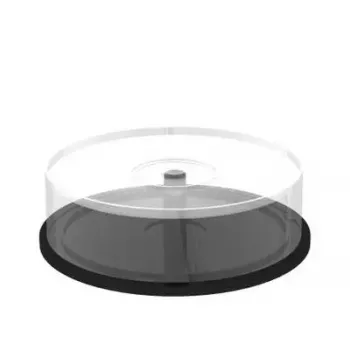 Disko dėklas MediaRange BOX41 25 diskams, skaidrus