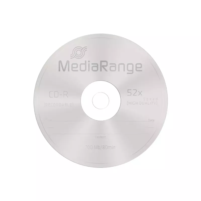 CD-R MediaRange MR201 700 MB 52x 25 vnt.