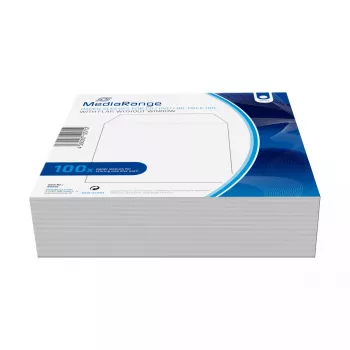 Sleeve case MediaRange BOX66 optinių diskų dėklas 1 diskams Balta